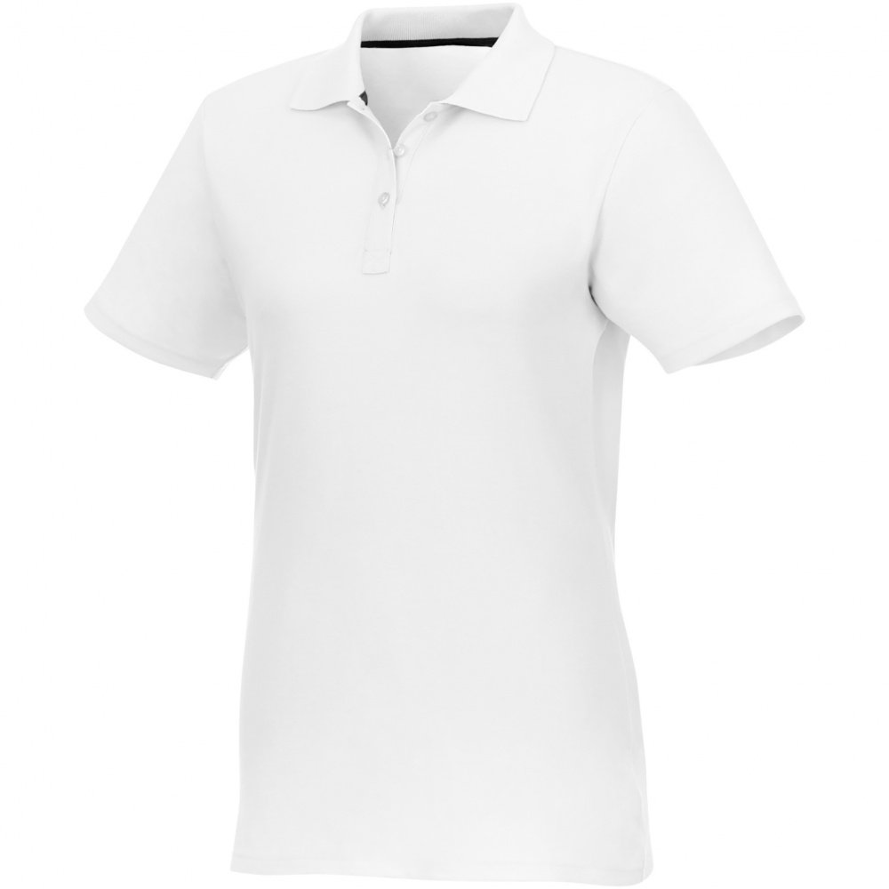 Logo trade promotional giveaways picture of: Helios short sleeve women's polo