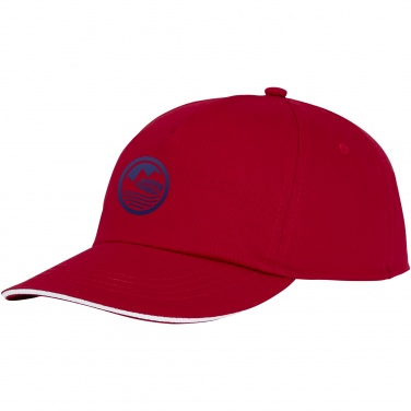 Logo trade business gift photo of: Styx 5 panel sandwich cap