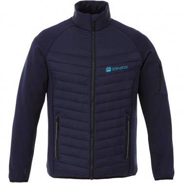 Logo trade promotional merchandise picture of: Banff men's hybrid insulated jacket