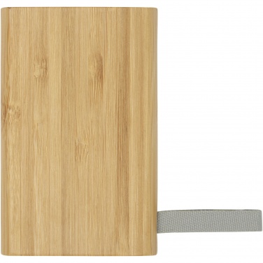 Logo trade promotional products image of: Tulda 5000 mAh bamboo power bank