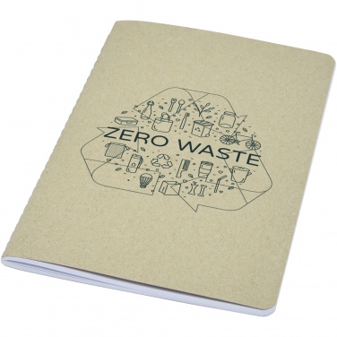 Logo trade promotional item photo of: Gianna recycled cardboard notebook