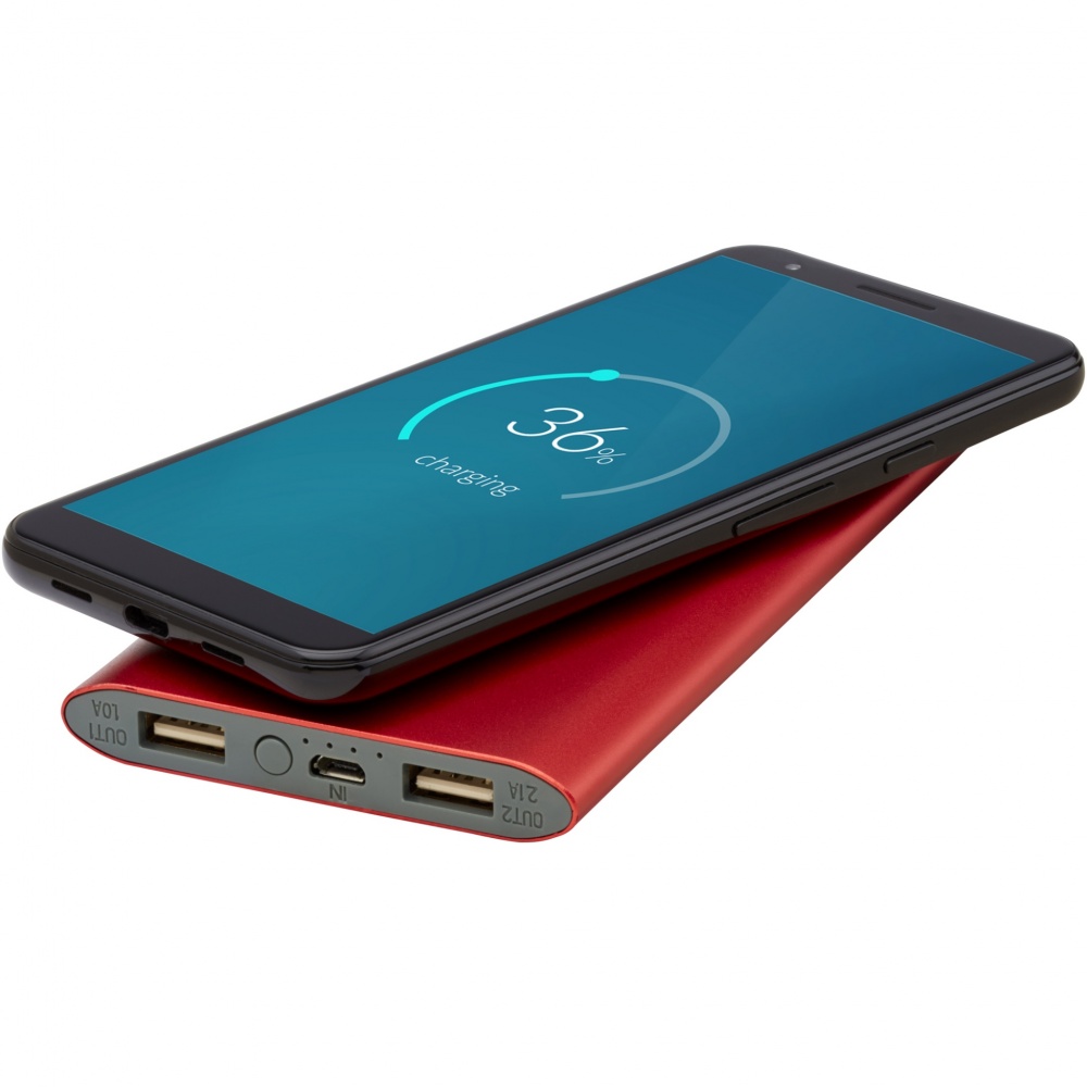 Logo trade promotional merchandise photo of: Juice 8000mAh wireless power bank
