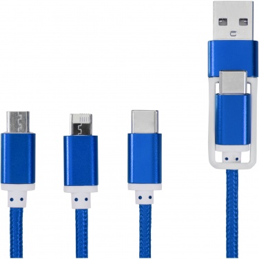 Logo trade promotional merchandise photo of: Versatile 5-in-1 charging cable