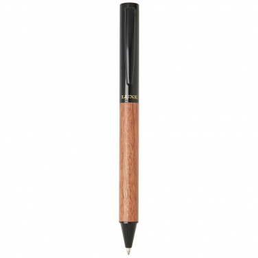 Logo trade promotional gifts picture of: Timbre wood ballpoint pen