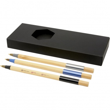 Logotrade promotional item picture of: Kerf 3-piece bamboo pen set