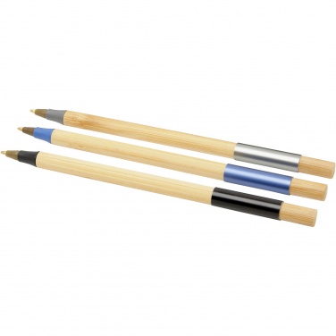 Logotrade promotional merchandise picture of: Kerf 3-piece bamboo pen set
