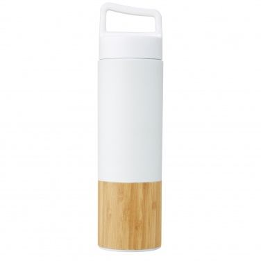 Logotrade promotional merchandise picture of: Torne 540 ml  stainless steel bottle with bamboo outer wall