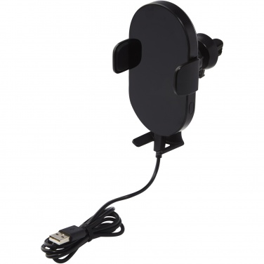 Logotrade promotional giveaway image of: Pilot 15W wireless automatic car charger 