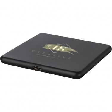 Logotrade promotional items photo of: Loop 10W recycled plastic wireless charging pad