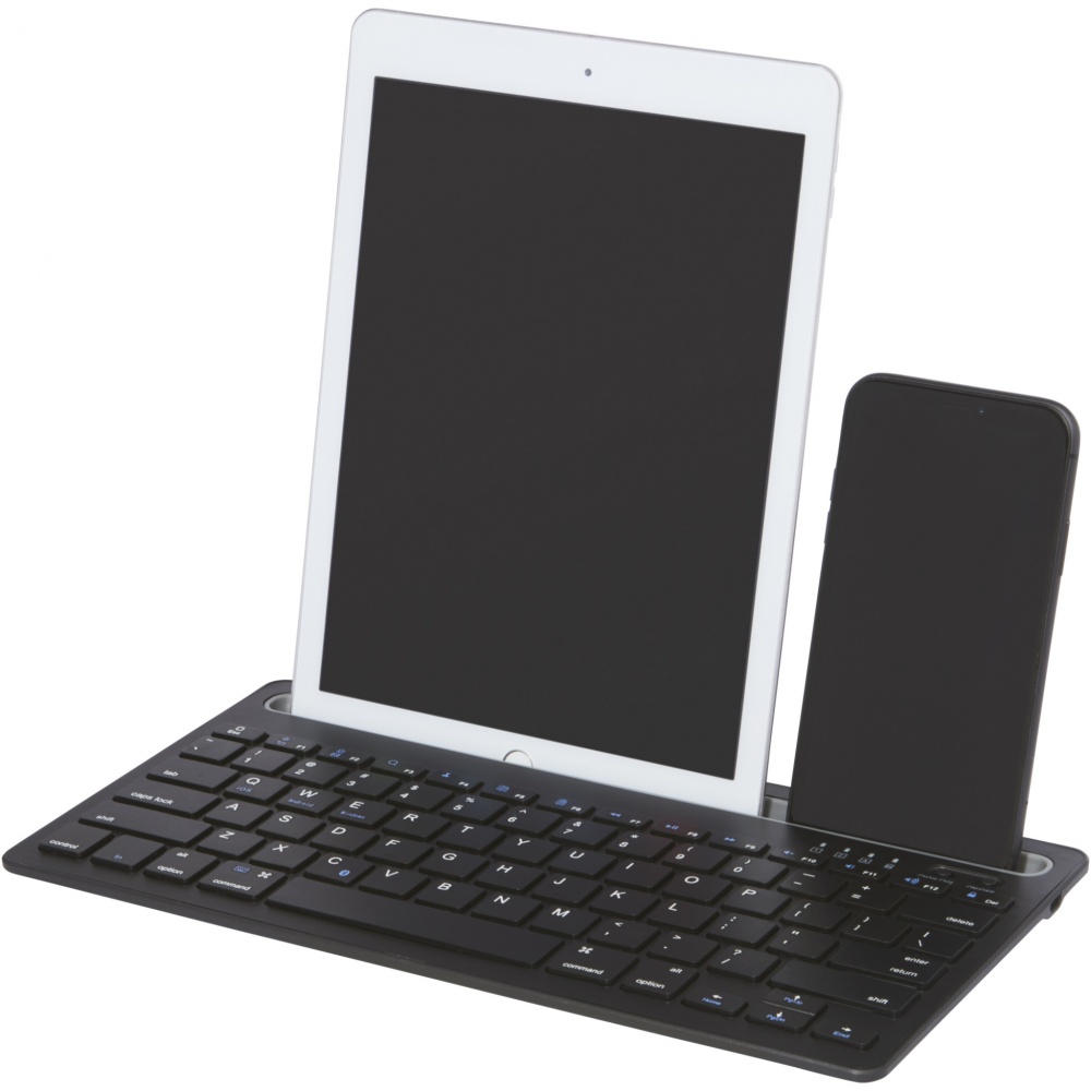 Logo trade promotional giveaway photo of: Hybrid multi-device keyboard with stand