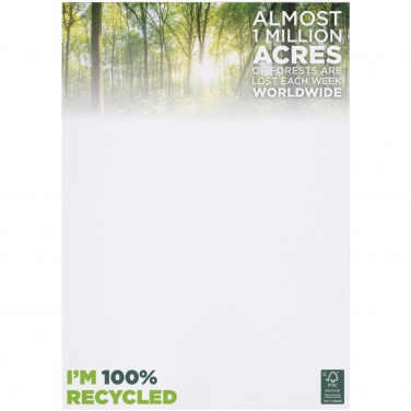Logotrade promotional merchandise photo of: Desk-Mate® A4 recycled notepad