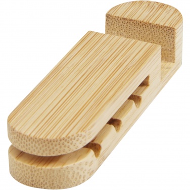 Logotrade promotional item picture of: Edulis bamboo cable manager 