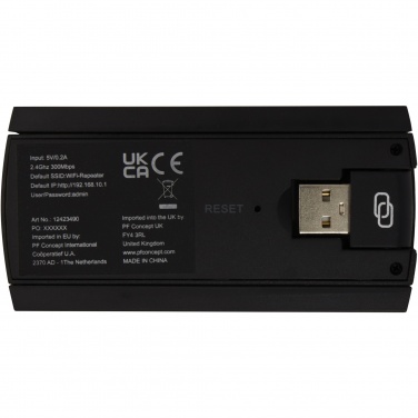 Logo trade promotional giveaways picture of: ADAPT single band Wi-Fi extender