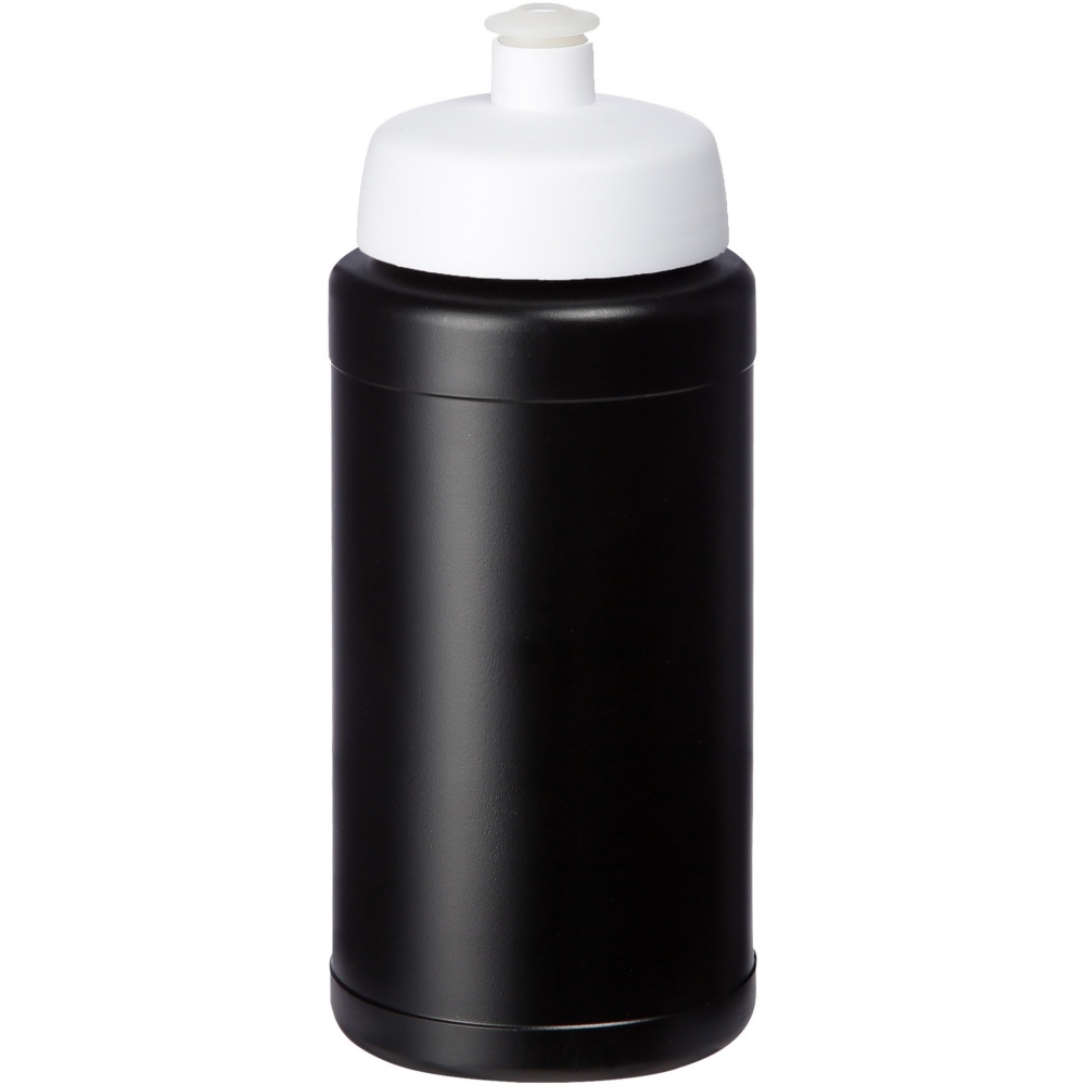 Logo trade promotional gift photo of: Baseline 500 ml recycled sport bottle