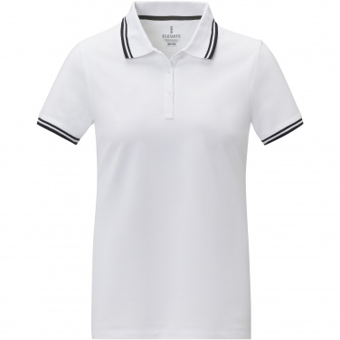 Logotrade promotional item image of: Amarago short sleeve women's tipping polo