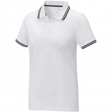 Logotrade promotional merchandise photo of: Amarago short sleeve women's tipping polo