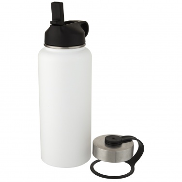 Logo trade business gifts image of: Supra 1 L copper vacuum insulated sport bottle with 2 lids
