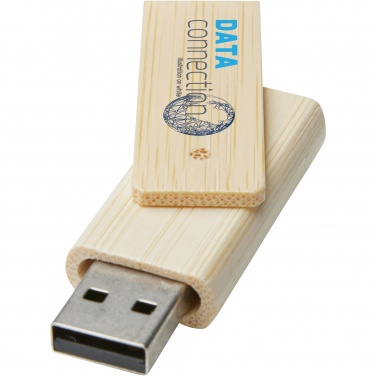 Logotrade promotional merchandise photo of: Rotate 4GB bamboo USB flash drive