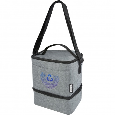 Logo trade promotional product photo of: Tundra 9-can GRS RPET lunch cooler bag 9L