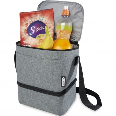 Logo trade promotional giveaway photo of: Tundra 9-can GRS RPET lunch cooler bag 9L
