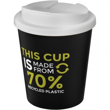 Logotrade advertising product image of: Americano® Espresso Eco 250 ml recycled tumbler with spill-proof lid