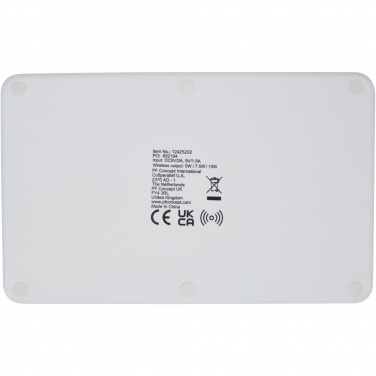 Logotrade promotional merchandise image of: Medake 10W bamboo wireless charger