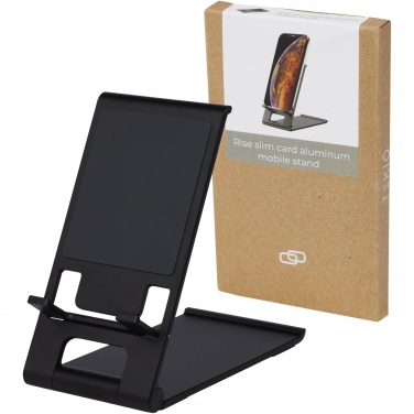 Logo trade promotional items image of: Rise slim aluminium phone stand