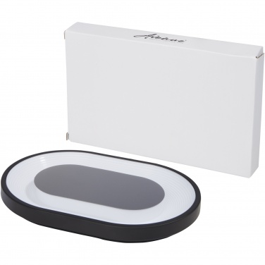 Logo trade promotional merchandise picture of: Ray wireless charging pad with RGB mood light
