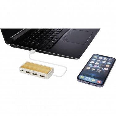 Logo trade promotional item photo of: Terrazzo USB 2.0 hub