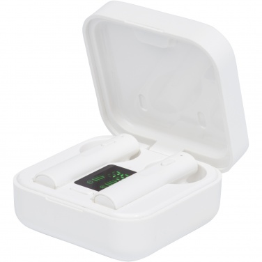 Logotrade promotional giveaways photo of: Tayo solar charging TWS earbuds 