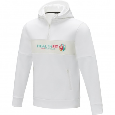 Logotrade corporate gift picture of: Sayan men's half zip anorak hooded sweater