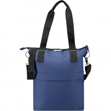 Logotrade corporate gift image of: REPREVE® Our Ocean™ 15" GRS RPET laptop tote bag 12L