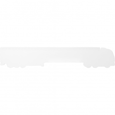 Logo trade promotional merchandise photo of: Tait 30cm lorry-shaped recycled plastic ruler