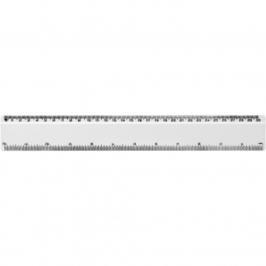 Logo trade promotional giveaways image of: Refari 30 cm recycled plastic ruler