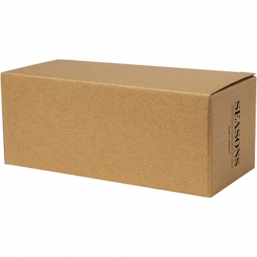 Logo trade promotional gift photo of: Manti 2-piece 100 ml double-wall glass cup with bamboo coaster 