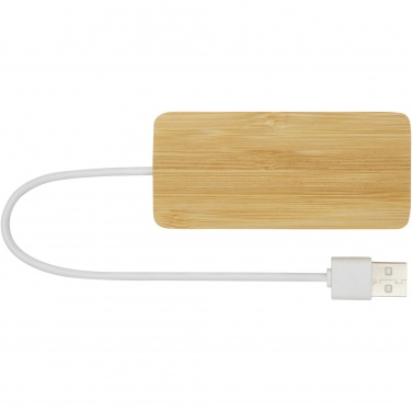 Logotrade promotional giveaway picture of: Tapas bamboo USB hub