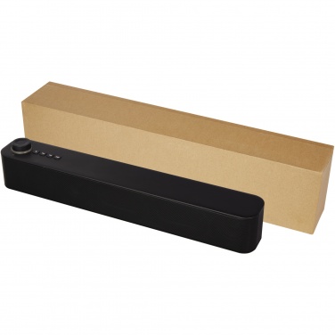 Logo trade advertising products picture of: Hybrid 2 x 5W premium Bluetooth® sound bar