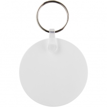 Logotrade promotional product image of: Tait circle-shaped recycled keychain