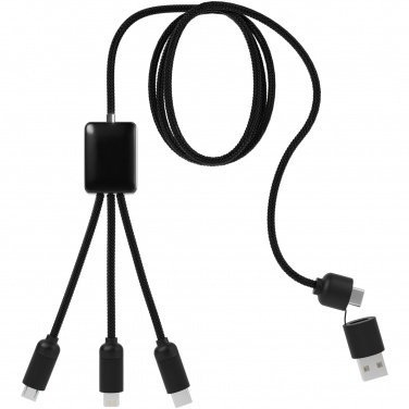 Logo trade business gifts image of: SCX.design C28 5-in-1 extended charging cable