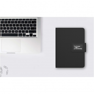 Logo trade advertising product photo of: SCX.design O16 A5 light-up notebook power bank