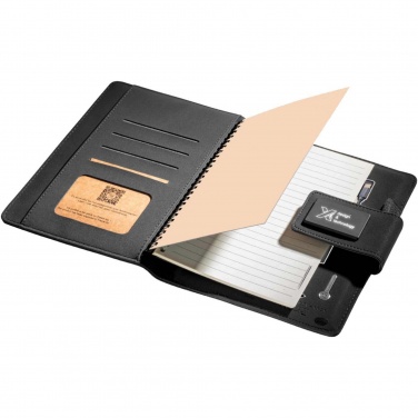 Logo trade advertising products picture of: SCX.design O16 A5 light-up notebook power bank