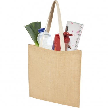 Logotrade business gift image of: Juta 300 g/m² jute tote bag 7L