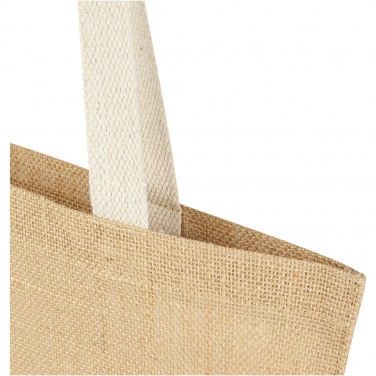 Logo trade promotional products image of: Juta 300 g/m² jute tote bag 7L