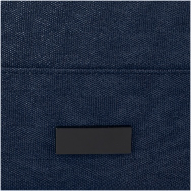 Logotrade promotional gift picture of: Joey 15” GRS recycled canvas rolltop laptop backpack 15L