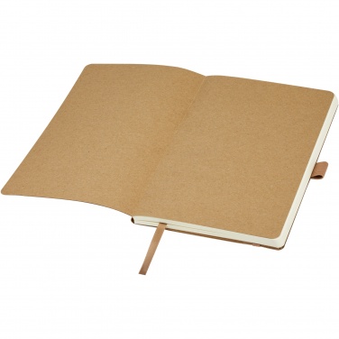 Logotrade promotional items photo of: Kilau recycled leather notebook 