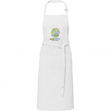 Logo trade promotional giveaways image of: Andrea 240 g/m² apron with adjustable neck strap