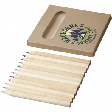 Logo trade promotional merchandise photo of: Artemaa 12-piece pencil colouring set