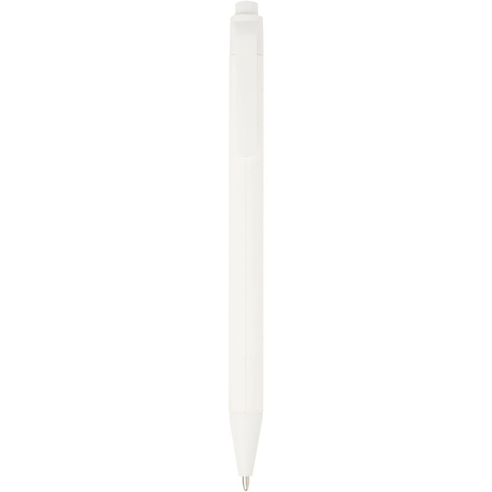 Logotrade promotional product picture of: Chartik monochromatic recycled paper ballpoint pen with matte finish