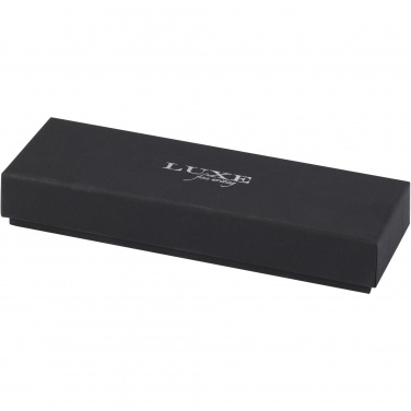 Logo trade advertising products image of: Lucetto recycled aluminium ballpoint and rollerball pen gift set