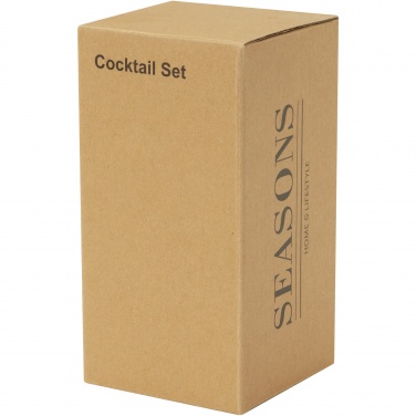 Logo trade promotional giveaways picture of: Gaudie recycled stainless steel cocktail shaker